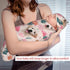 Nanyizly Set 0-6m Cute Puppies Flamingos Leaves Newborns Beanie Swaddle Blanket Baby Receiving Blankets for Infant Boy