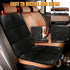 1 Pack 600D 2 Bacgnyer Car Seat Protector, Carseat Seat Protectors with Thick Padding and Non-Slip Backing, Waterproof