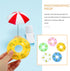 Mini Swimming Ring: Cute Duck Decorative Dollhouse Accessories, Photo Props for Summer Sport Theme Decor