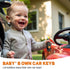 iKOIHO 1 6+ Baby Toy Car Keys - Baby Keys Toy Pretend Play with Sounds & Lights Interactive Musical Sensory Learning
