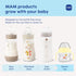 (1 Count), 4+ MAM Starter Cup Sippy Cup, Drinking Cup With Extra-Soft Spill-Free Spout and Non-Slip Handles, For Girls