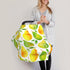 Schgap Pears Leaves Car Seat Cover for Babies Nursing Cover Breastfeeding Baby Carrier Covers Carseat Canopy for Shower