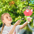 Outdoor Toys for Kids Ages 4-8 - Flying Disc Launcher Manual Capture Games for 3-8 Years Old, Summer Gifts