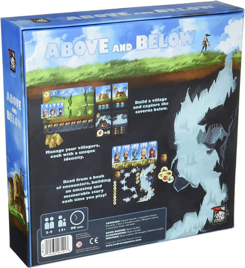 Red Raven Games Above and Below - Strategy Board Game