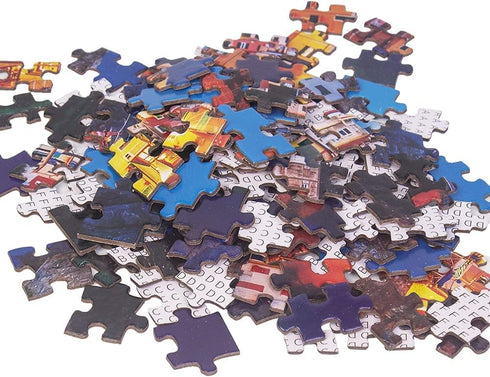 MaxRenard Coastal Landscape Jigsaw Puzzle, 1000 Pieces Night View of Manarola for Home Decoration Family Game