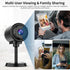 VSTARCAM 1Pcs, 2.4GHz 136 Tiny Camera for Home Security WiFi Portable Battery Operated with IR Night Vision, Human