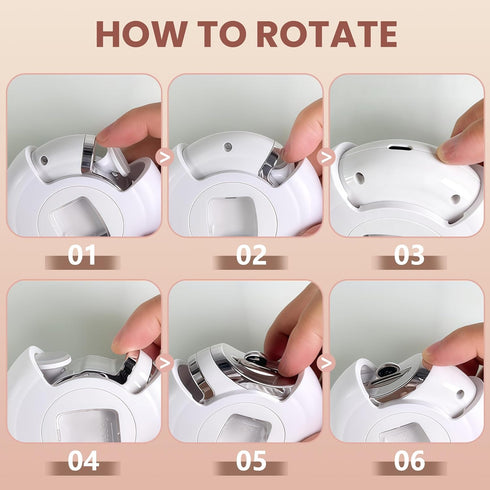 Lilatyu 3 1 3-Speeds, Trimmer Electric Nail Clipper Upgraded in Automatic, Baby Nail File, Polishing Automatic Nail