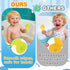 17Pcs 1-3 Swimming Small Water Table Toys for Toddlers - Super Easy to Clean, Baby Bath Toys Water Table Accessories