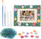 LEJITEKK DIY Mosaic Picture Frame Craft Kit for Kids - Creative Arts &