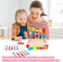 LovesTown Beads Sequencing Toy, Montessori Wooden Stacking Toys for Kids, Educational Preschool Learning Gifts for Boys