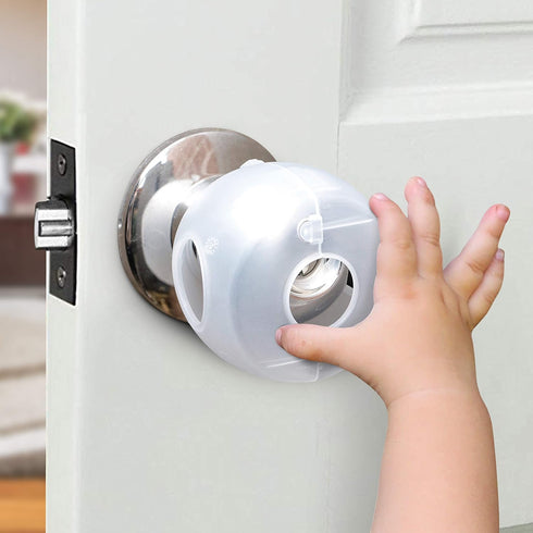 Baby Safety Door Knob Covers, 3 Count (Pack of 1)