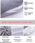 AS AWESLING Pregnancy Pillow, U Shaped Full Body Pillow, Nursing, Support and Maternity Pillow for Pregnant Women