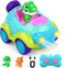 Remote Control Car for Toddlers, Dinosaur Toys for Ages 2-4 with Lights