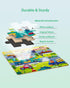 Magnetic Puzzles for Kids Ages 4-8 - 3 in 1 Wooden Jigsaw Puzzles Book, Learning Magnet Gift for Road Trip