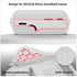 Travel Case Compatible with RG353V/RG353VS/R36S Retro Handheld Game Console - Storage Holder Organizer (White)
