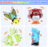 CIUGEO 32 Swimming PCS Assorted Wind-up Toys for Kids, Bulk Windup Animals Walking Jumping Flipping Clockwork Toys