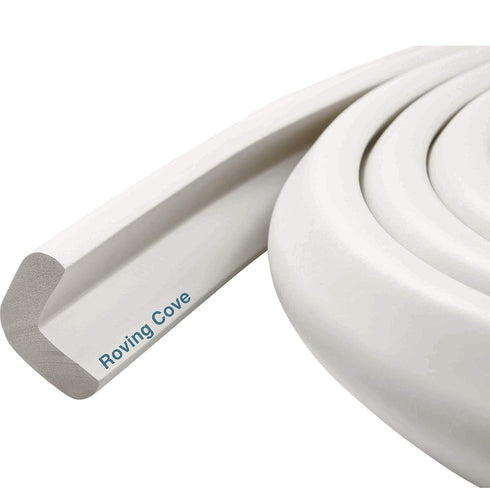 Roving Cove HeftyFit Edge Protector for Baby Proofing, 6ft Large Edge Bumper Guards, 3M Adhesive