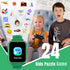 Kids Smart Watch Game for Boys with 24 Puzzle Games, Camera, Video Player, Pedometer, Alarm Clock, HD Toys