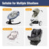 KAKIBLIN Baby Travel Pillow, Infant Head and Neck Support Pillow for Car Seat, Pushchair, for 0-1 Years Old Baby