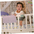 Kisangel Soft Cotton Diaper Organizer Bag for Strollers and Changing Tables