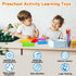 Ten Frame Pop Board, Fidget Toys for Classroom, Montessori Educational Toy Gift for Kids (Set of 6)