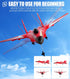 14 2 Remote Control Airplane for Ages Years and Up, Channels Foam RC Planes Jet Wireless Toy,Hobby RC Aircraft Glider