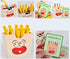 Wooden French Fries Sorting & Stacking Toys for Toddlers, Montessori Educational Toys for 3 Year Olds to Develop Fine