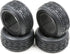 HOBBYSOUL 1/10 On Road Tires Arrows Soft Rubber Tyres, Height 65mm for Traxxas HSP Tamiya RC Cars