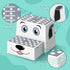 vorykido 2 2 Pack, Toddler Step Stool for Bathroom Sink, Cartoon Dog Step Stool for Kids, Anti-Slip Kids Stool