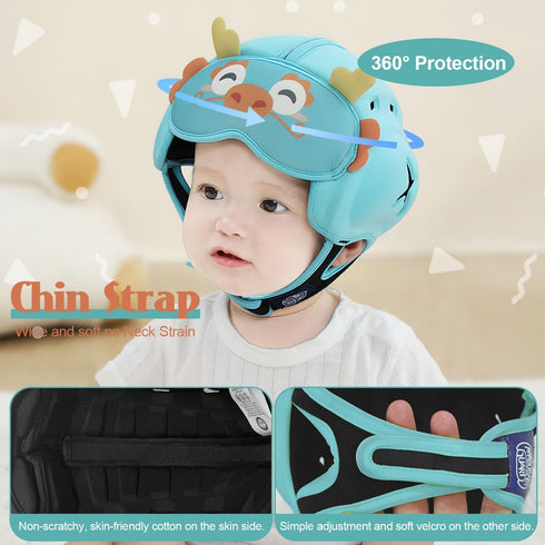 Lemrok 10-24 MamboBaby Baby Safety Helmet, Baby Head Protector for Crawling & Walking, Ultra-Lightweight Breathable
