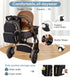 Backpack, Backpacks, MOONBABY Diaper Bag Baby Diaper Bags with Portable Changing Pad and Pacifier Case, Multifunctional