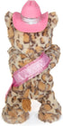 Cuddle Barn - Girl's Night Gina, 14 Inches Animated Musical Singing Dancing Party Leopard Plush Toy