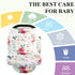 Stretchy Baby Car Seat Cover for Boys and Girls - Multiuse Nursing Covers, Shopping Cart/High Chair/Stroller Canopies