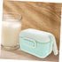 LIOOBO Portable Baby Formula Container for Travel Large Capacity Milk Powder Dispenser with Lid and Convenient