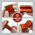 Red & Yellow Infinity Cube Fidget Toy - Quiet, Portable Stress Relief for All Ages