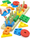 Montessori Toys for 1-3 Year Old Boys and Girls, Wooden Sensory Toys for Ages 2-4, Educational Toddler Learning