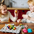 24 CALPALMY Pieces Wooden Eggs - Life-Size, Reusable Fake Easter Eggs for Painting, Decorating, Crafting, Pretend Play