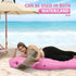 Inflatable Pregnancy Pillow with Hole - Pregnancy Blow Up Mattress, Maternity Pillow Inflatable for Prone Sleeping