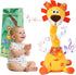 Dancing Talking Lion Toy, Stuffed Animal Baby Toy Repeating What You Say,