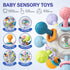 6 12 5 1 1 0-3-6-9-12 Baby Toys to Months, In Montessori Toys for Year Old, Incl Travel Pull String Toy & Rattle