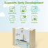 Sailboat PlanToys Wooden Bath Toy | Eco-Friendly Floating Boat for Kids | Promotes Fine Motor Skills & Imaginative Play