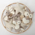 Whimsical Woodland Crib Mobile - Handmade Neutral Nursery Decor with Forest Animals and Clouds