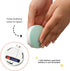 Trimmer 6 Lulyboo Electric Baby Nail - Newborn & Toddler Safe Nail File with Gentle Buffers, LED Light, Easy-Safe