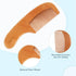 Set Set DEBETOOL Baby Hair Brush and Comb for Newborns & Toddlers - Wooden Baby Brush With Soft Goat Bristle