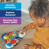 Learning Resources Rainbow Busy Board - Montessori Busy Board, Toddler Sensory Toys, Boy and Girl Travel Toys