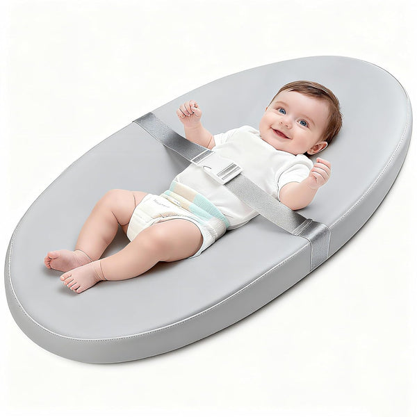 Baby Diaper Changing Pad, Wipeable Baby Changing Pad for Dresser, Contoured Waterproof