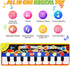25 1 2 3+ Cyiecw Piano Mat, Toddler Toys Musical Mat with Music Sounds Floor Piano Keyboard Mat Carpet Touch Playmat