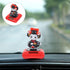 Kimono Solar Dancers Japanese Kimono Girl Sculpture, Dancing Solar Powered Geisha Figurine for Car Interior Decor
