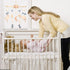 Set Baby Mobile for Crib | Baby Crib Nursery Mobile Star Moon for Baby Boys and Girls | Boho Nursery Decor | Baby