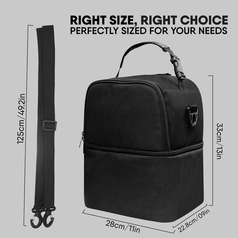 Generic S1 S2, Backpack Pack 6 Breast Pump Bag for Spectra Insulated Travel with Ice Fits Baby Bottles, Wearable